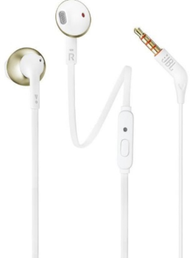 JBL Auricolari in-ear JBL T205 con cavo gold